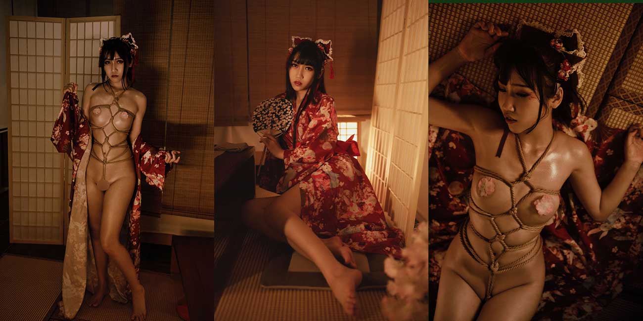 高人气Coser 不呆猫 福利作品合集 性感娇躯前凸后翘 爆乳蜜臀散发致命诱惑！