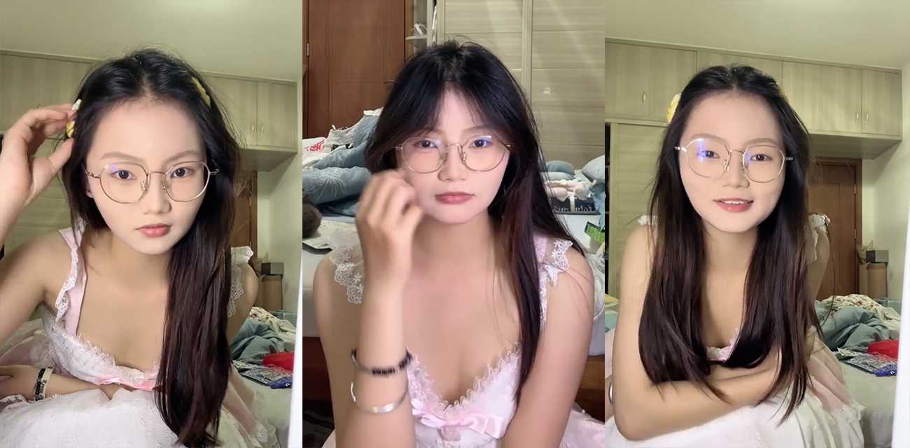清纯学生妹网黄 困困兔 福利作品合集 一起来看眼镜学生妹拉闺蜜下海之路！