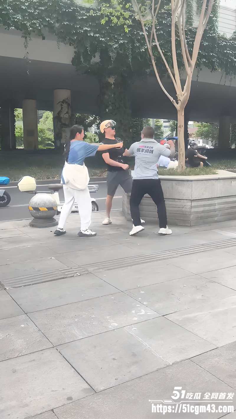 大爷街头怒怼顺丰小哥 遭其反杀锁喉 被重拳打到满嘴血渍 路人拉都拉不住！